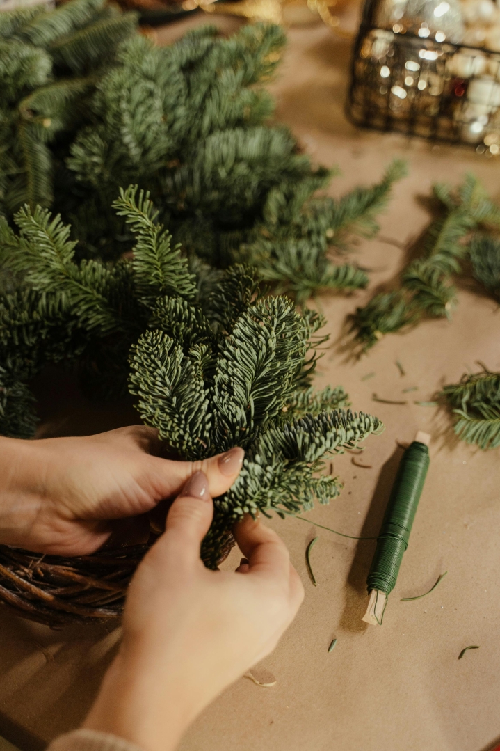 Monday 8th December Wreath Workshop